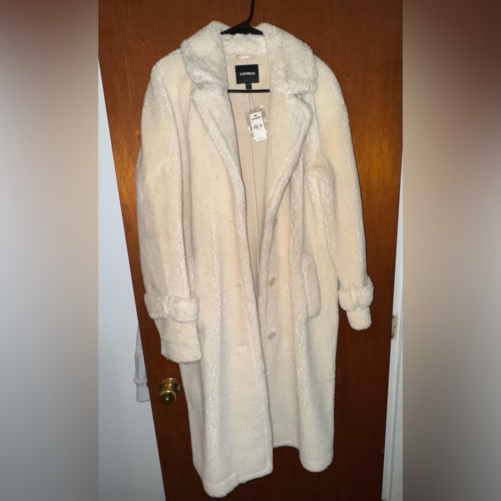 Express teddy coat